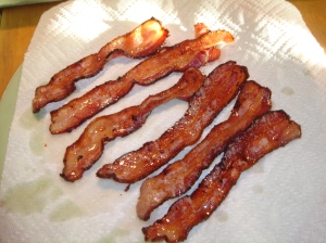 Bacon in the sun.